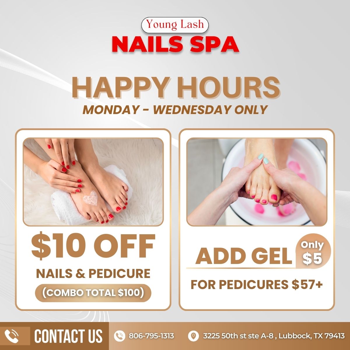 HAPPY HOURS ARE HERE